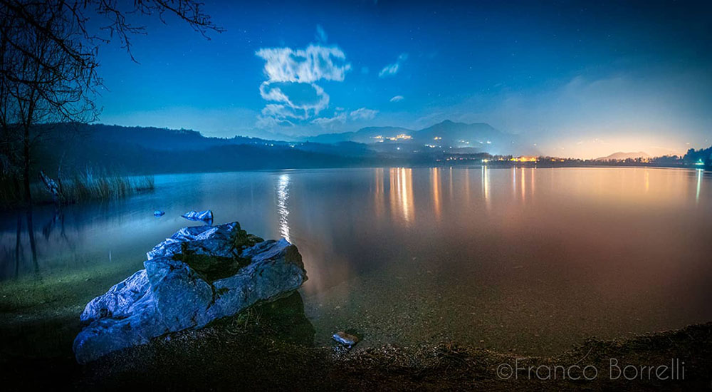 5 marzo 2020. Franco Borrelli, Night Dream... (Laghi di Avigliana).